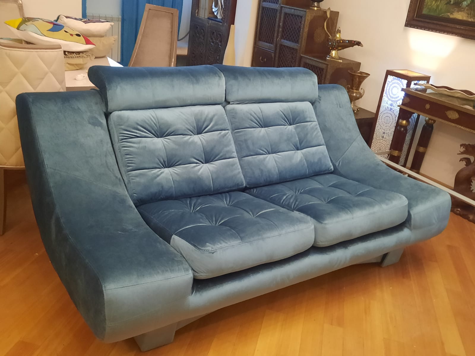 Обивка дивана на дому. Барвиха